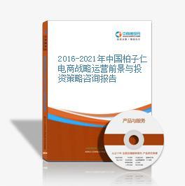 2016-2020年中國(guó)柏子仁電商戰(zhàn)略運(yùn)營(yíng)前景與投資策略咨詢